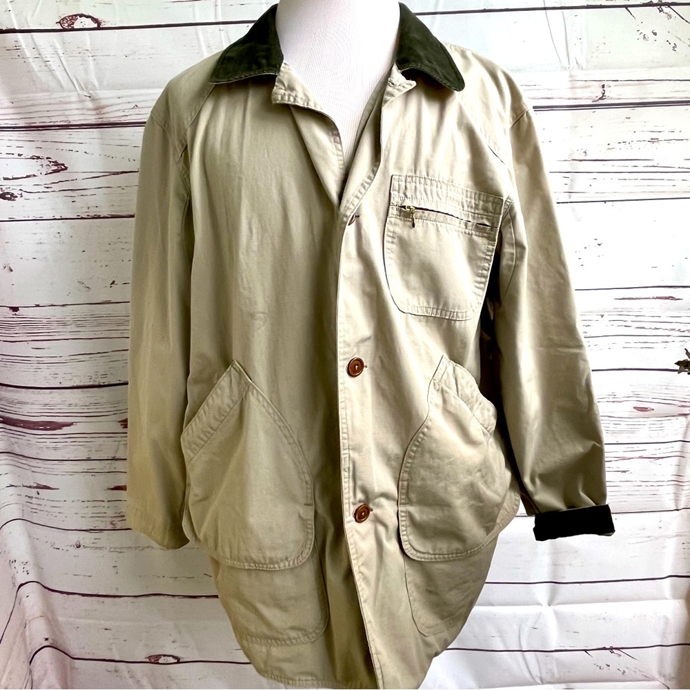 LL bean barn jacket field coat size XXL